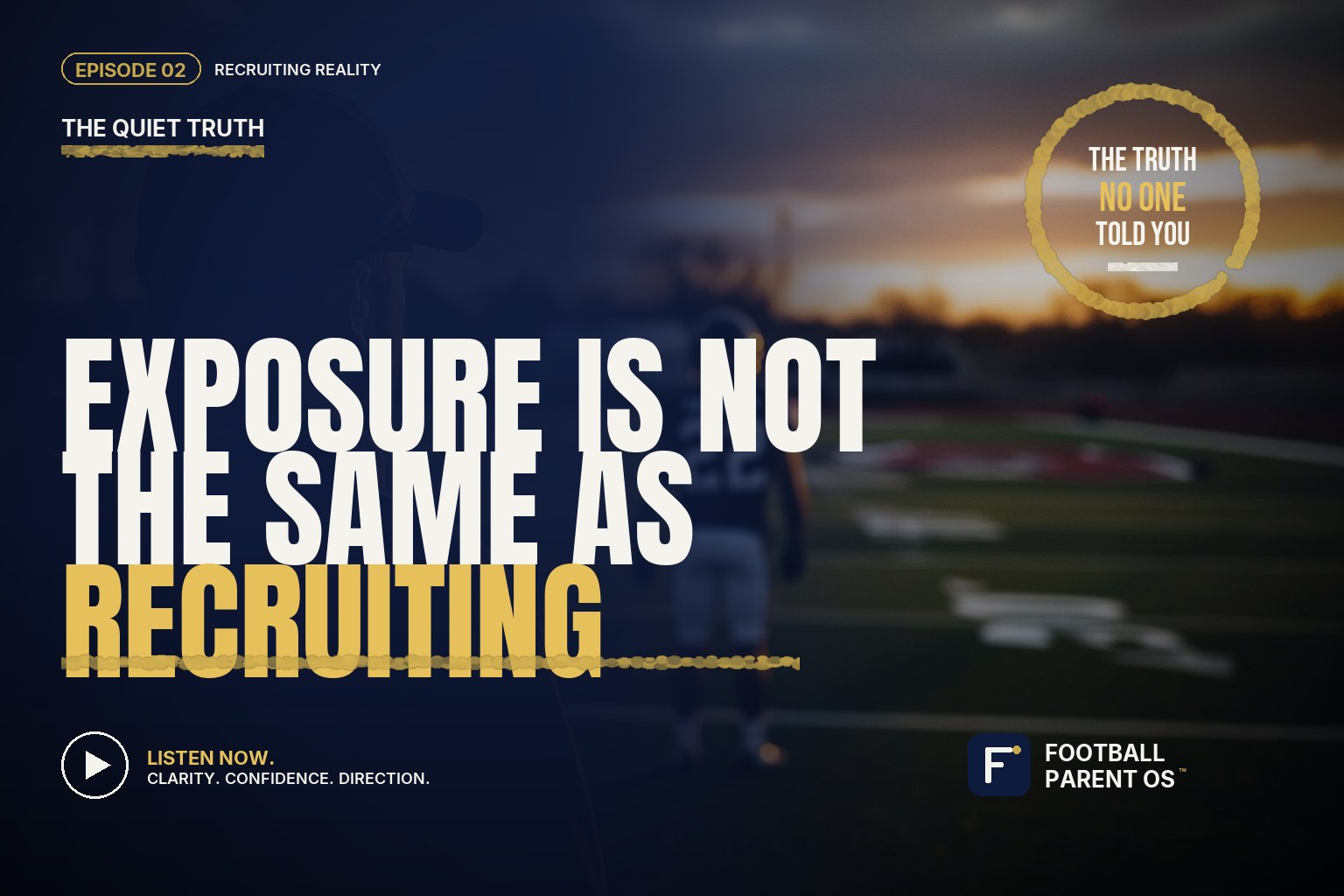 Exposure Is Not the Same as Recruiting