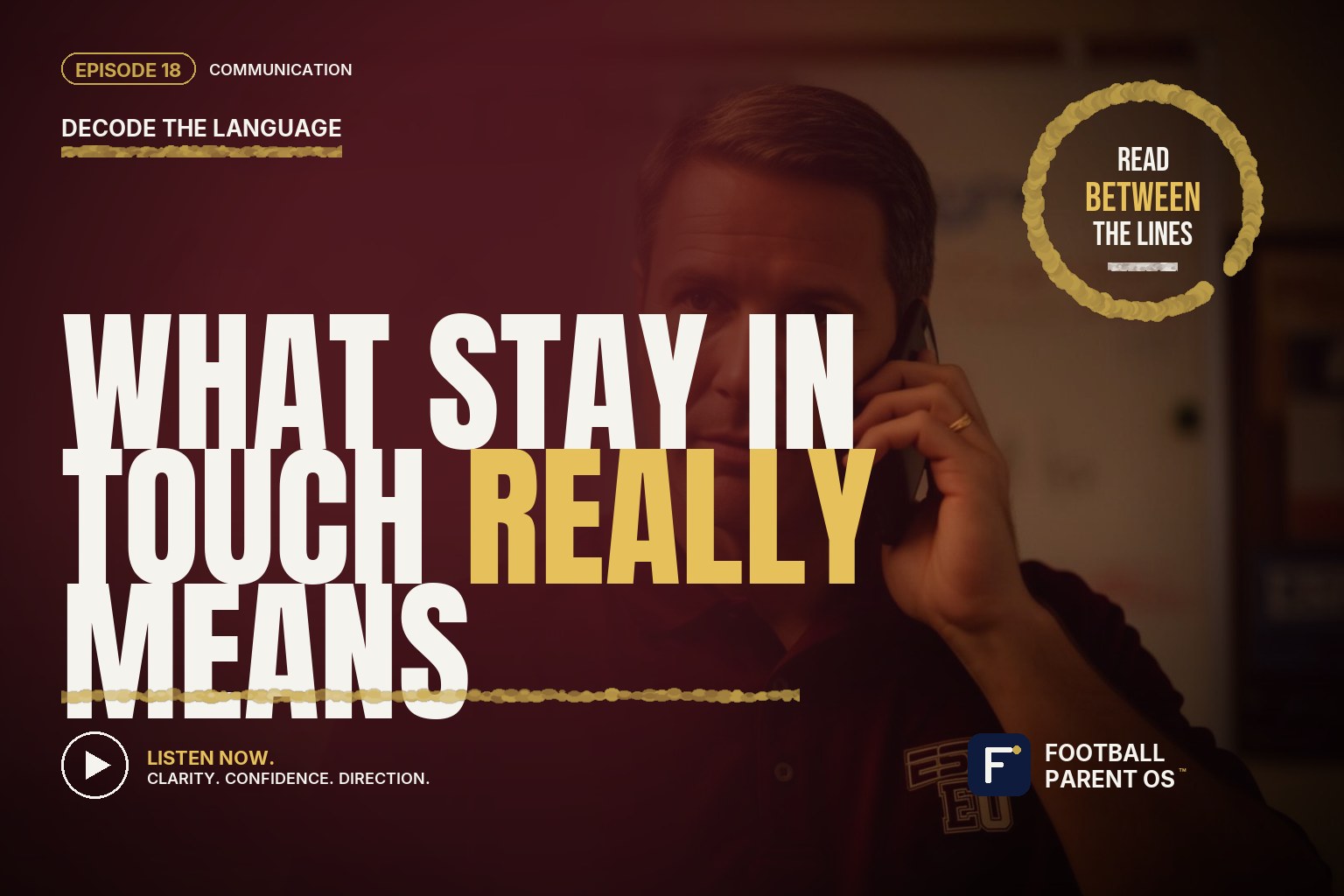 What Stay In Touch Really Means