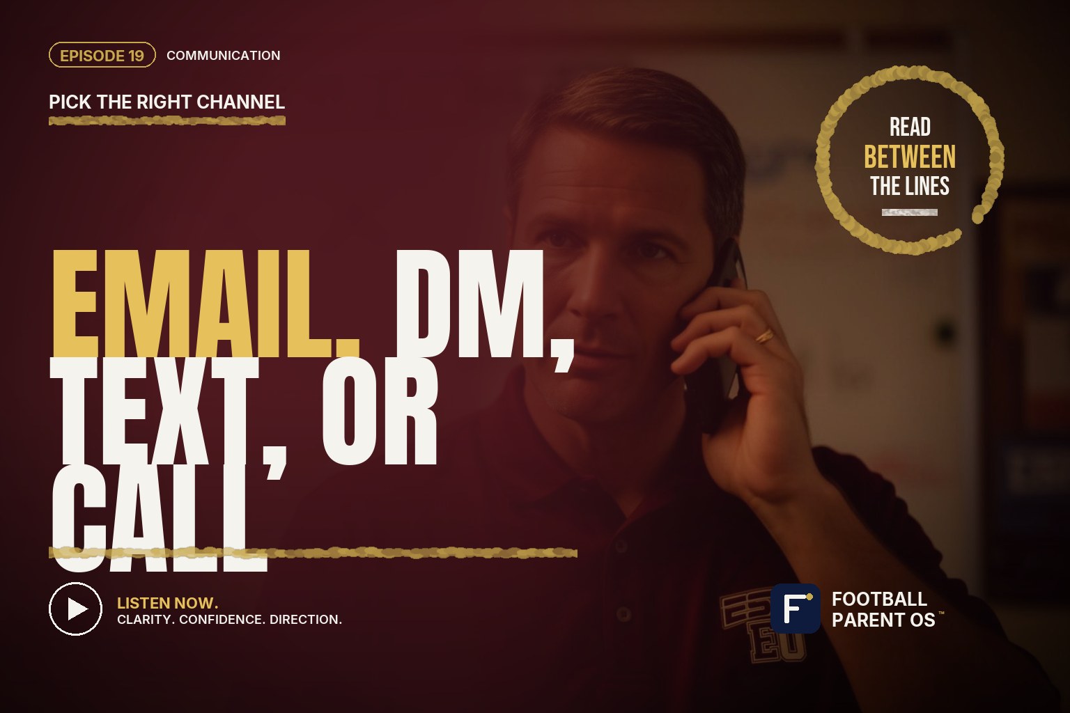 Email DM Text Or Call