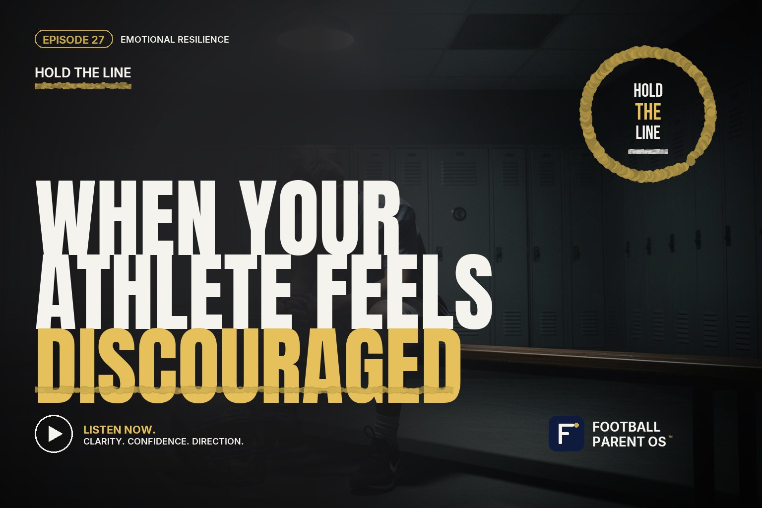 When Your Athlete Feels Discouraged