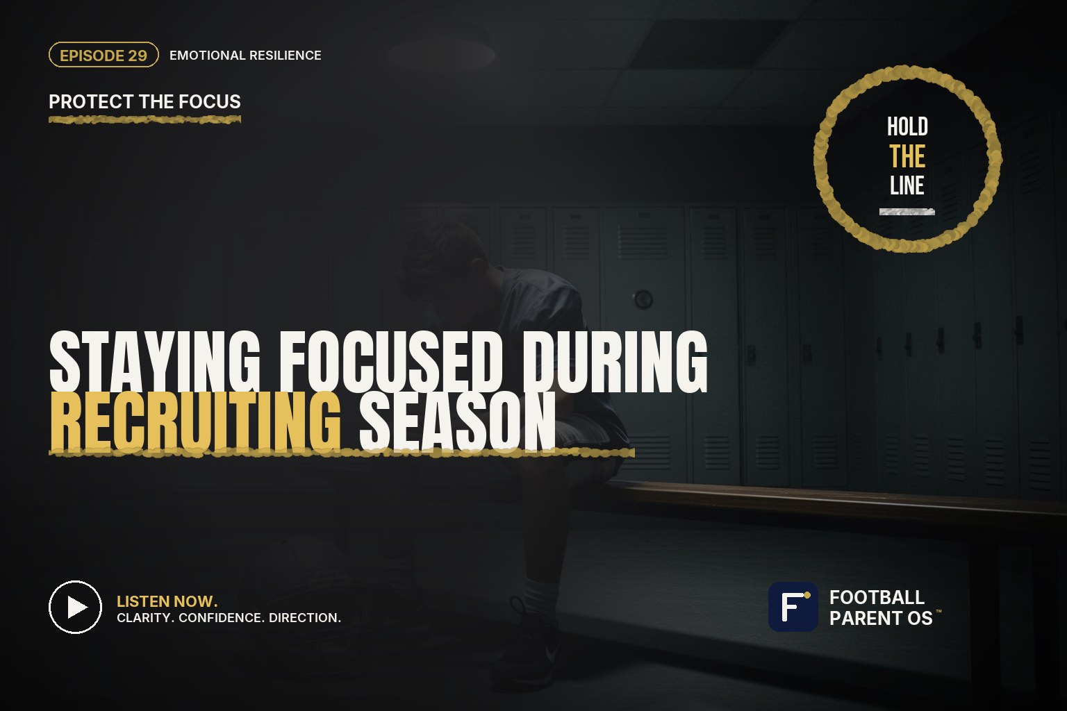 Staying Focused During Recruiting Season